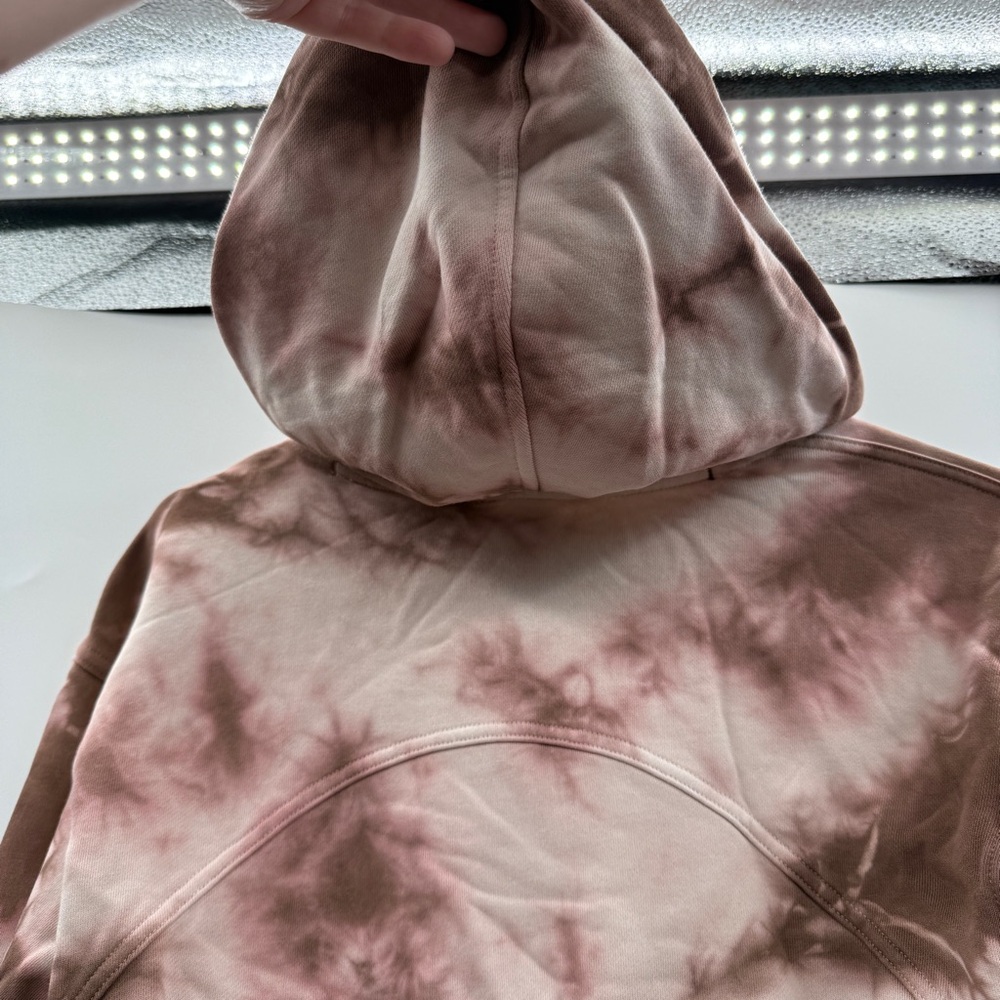 Lululemon All Yours Hoodie Women’s Size 4 Earth Dye Clay Pullover Casual - Picture 5 of 7